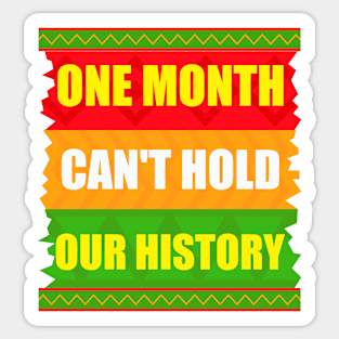 Our History Sticker